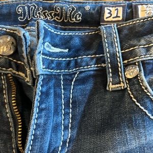 like new miss me jeans size 31
